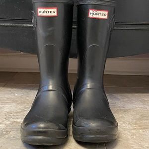 Short Hunter Boots SZ 8